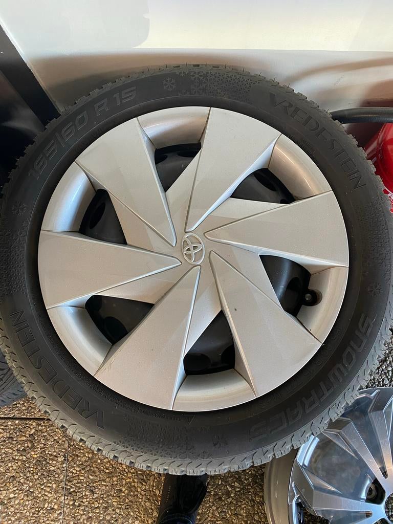 Winterwielen Toyota AYGO - Gebruikt, incl. montage, Ophalen, 14 inch, Gebruikt, 155 mm