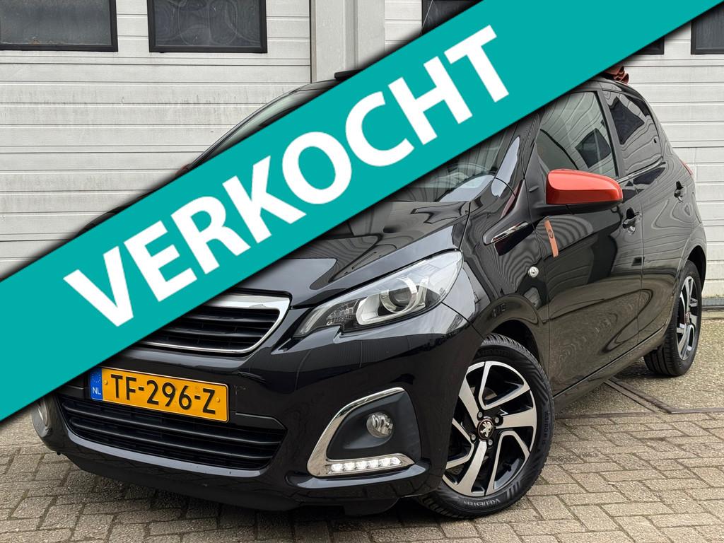 Peugeot 108 1.0 e-VTi Allure TOP! camera/pano/carplay/navi/k, Voorwielaandrijving, Gebruikt, Euro 6, 4 stoelen