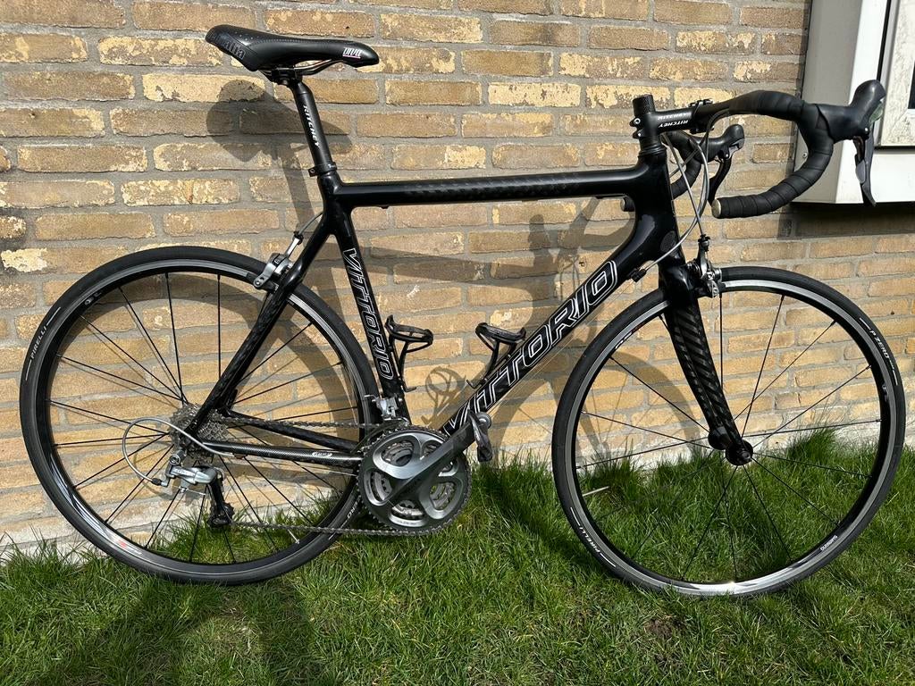Vittorio koers fiets, Overige merken, Carbon, Ophalen of Verzenden, Zo goed als nieuw