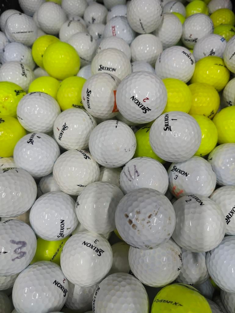 Srixon z star golfballen 50 stuks, Ophalen of Verzenden, Zo goed als nieuw, Bal(len)
