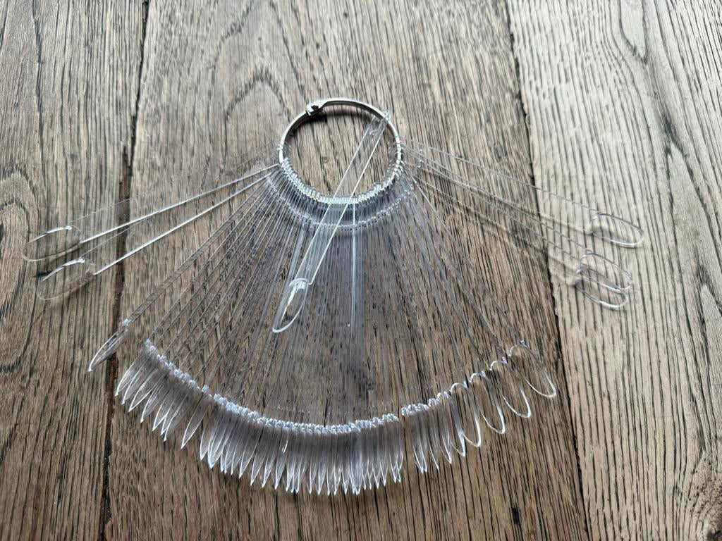 Nail art display waaier, Overige kleuren, Nieuw, Ophalen of Verzenden, Handen en Nagels