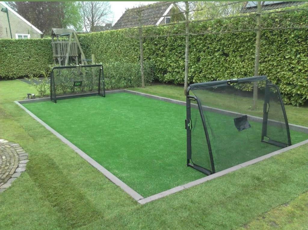 Aanleg sportveldje •hockey •putting green •voetbalveldje, Tuin en Terras, Gras en Kunstgras, Ophalen, Zo goed als nieuw, 20 m² of meer