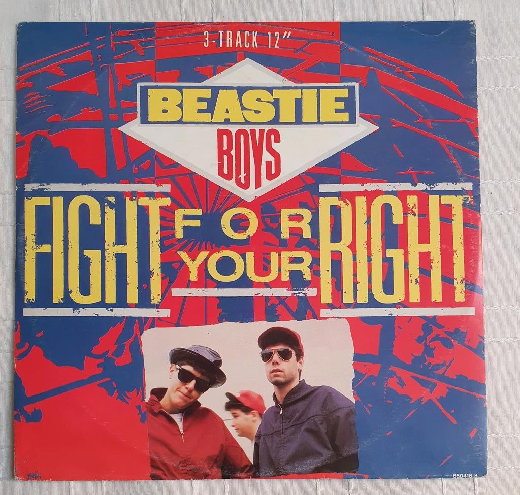 Vinyl 12" Beastie boys - Fight for your right -650418 8-1987, Verzenden, 1985 tot 2000, Zo goed als nieuw, 12 inch