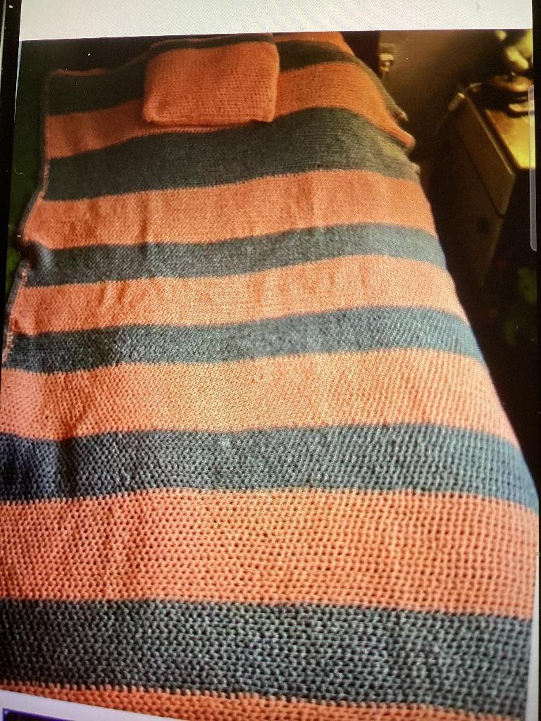 2 zelfgemaakte sprei, Ophalen, Nieuw, Haken, Wol of Garen