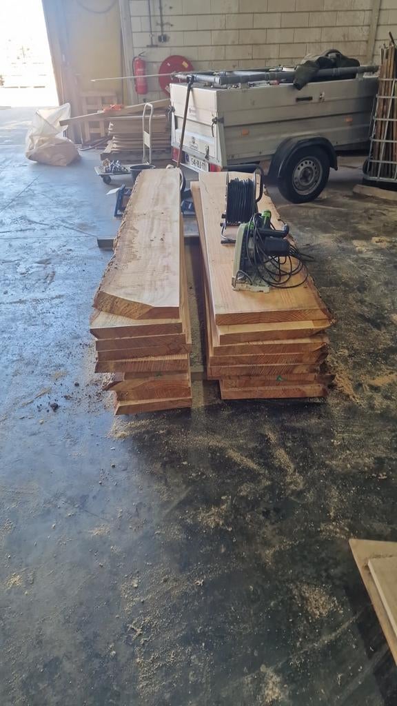 Douglas schaaldelen – scherp geprijsd picknicktafels, Doe-het-zelf en Verbouw, Hout en Planken, Minder dan 25 mm, Nieuw, Ophalen of Verzenden