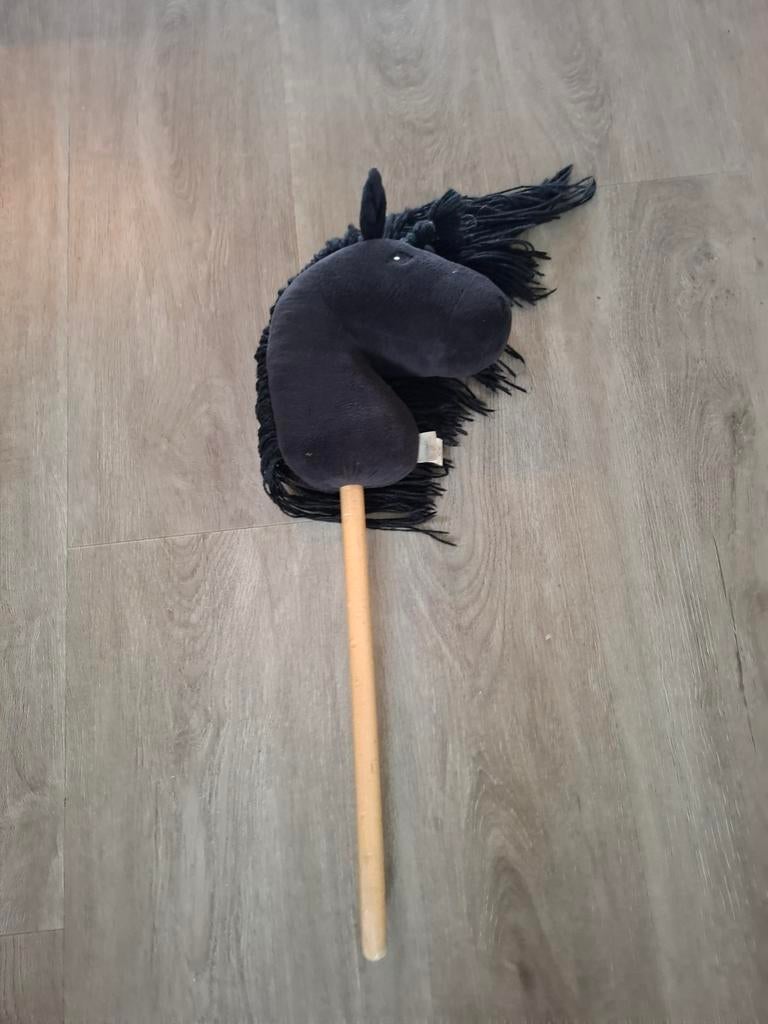 Hobby Horse Stokpaard Zwart ByAstrup, Kinderen en Baby's, Speelgoed | Overig, Ophalen, Zo goed als nieuw, Jongen of Meisje