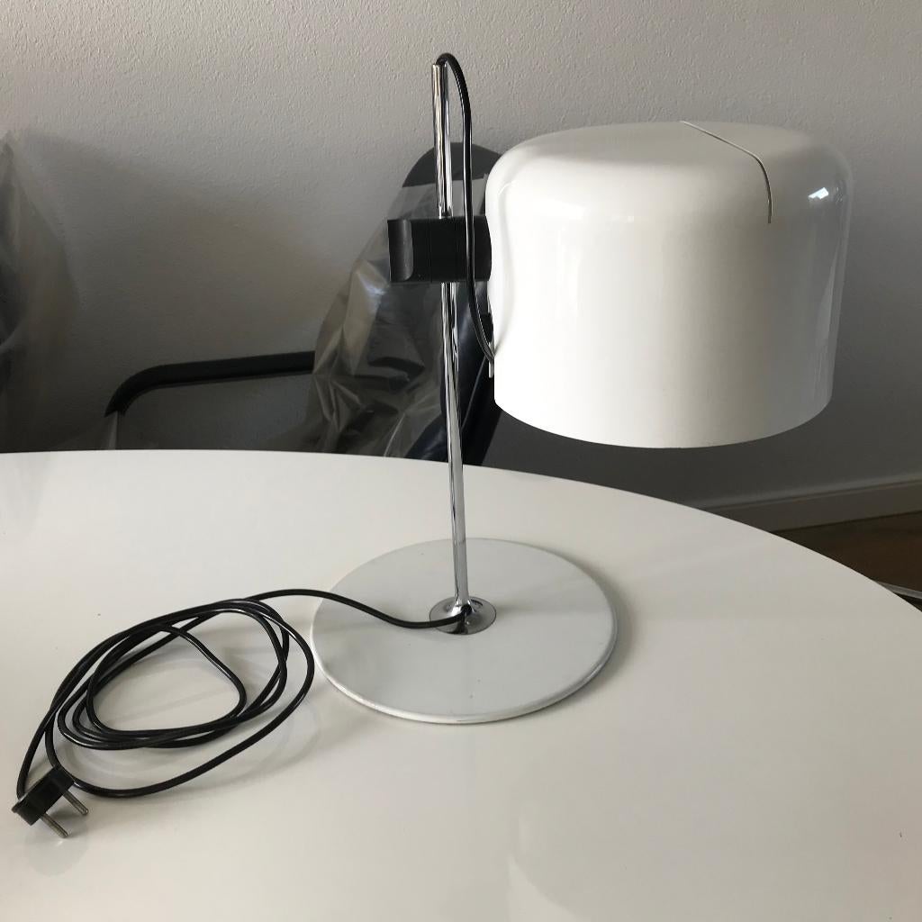 Vintage Joe Colombo Oluce Coupe 2202 vintage tafellamp lamp, Ophalen of Verzenden, Nvt, Minder dan 100 cm, Nvt