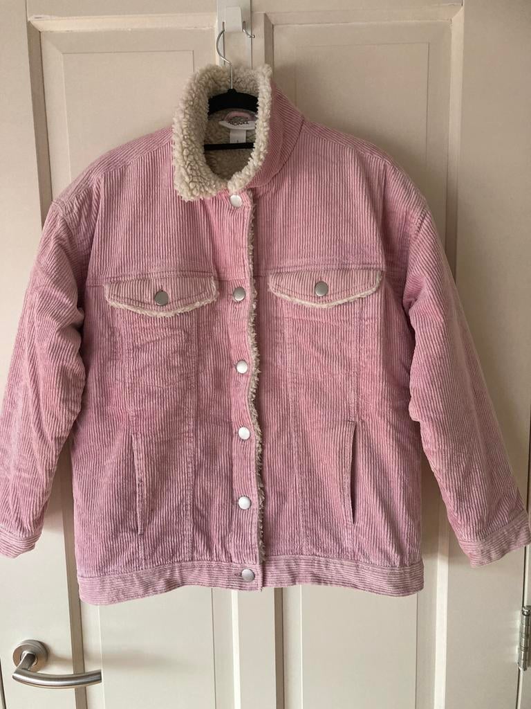 Gevoerde jas Monki maat S, Ophalen of Verzenden, Gedragen, Maat 36 (S), Roze