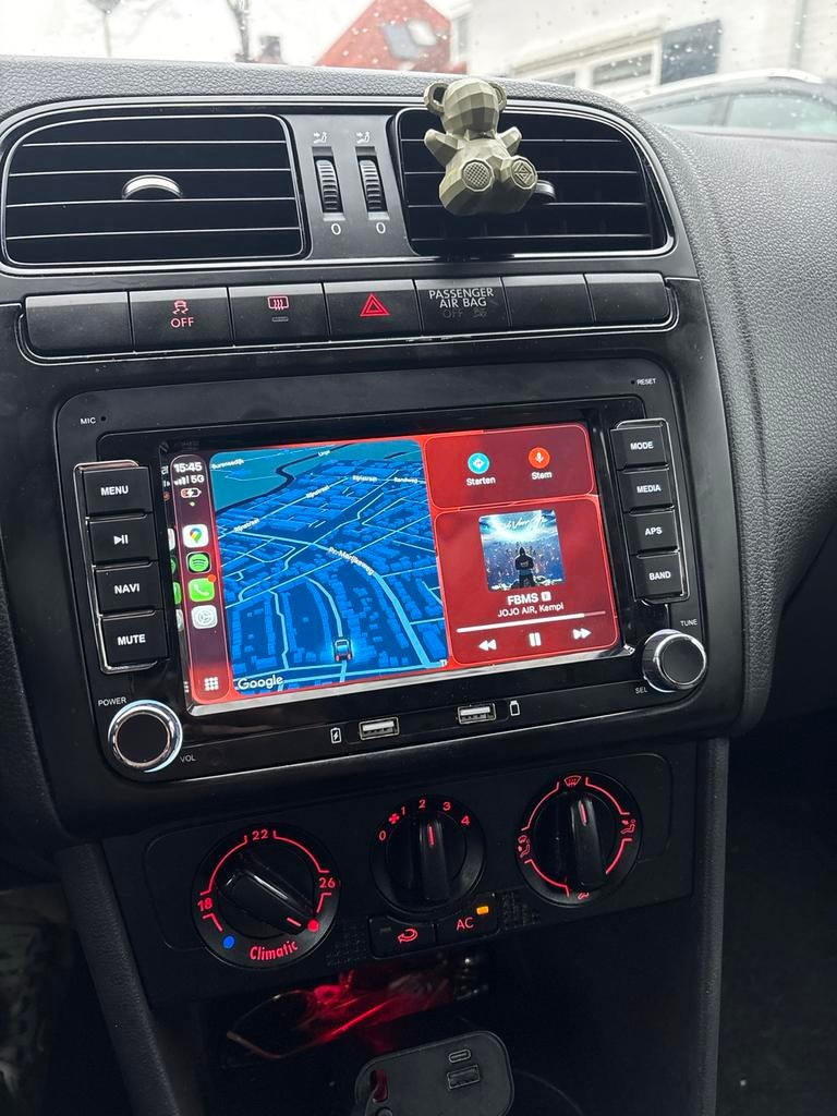 Apple CarPlay scherm voor Volkswagen Polo 2011, Ophalen of Verzenden, Zo goed als nieuw