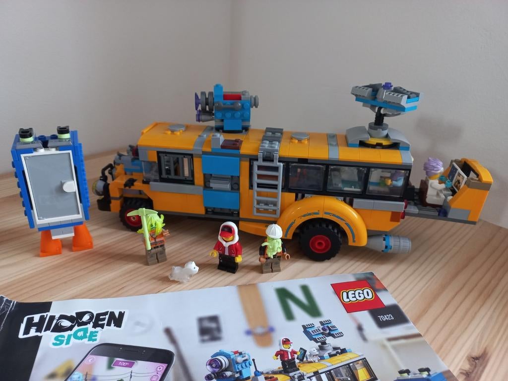 Lego Hidden Side 70423 Paranormale Interceptiebus 3000, Ophalen, Zo goed als nieuw, Complete set, Lego