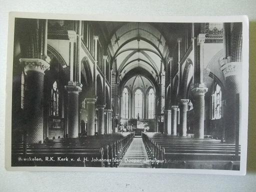 P179 Breukelen - intereur R.K. Kerk - 1953, Verzenden, 1940 tot 1960, Ongelopen, Utrecht