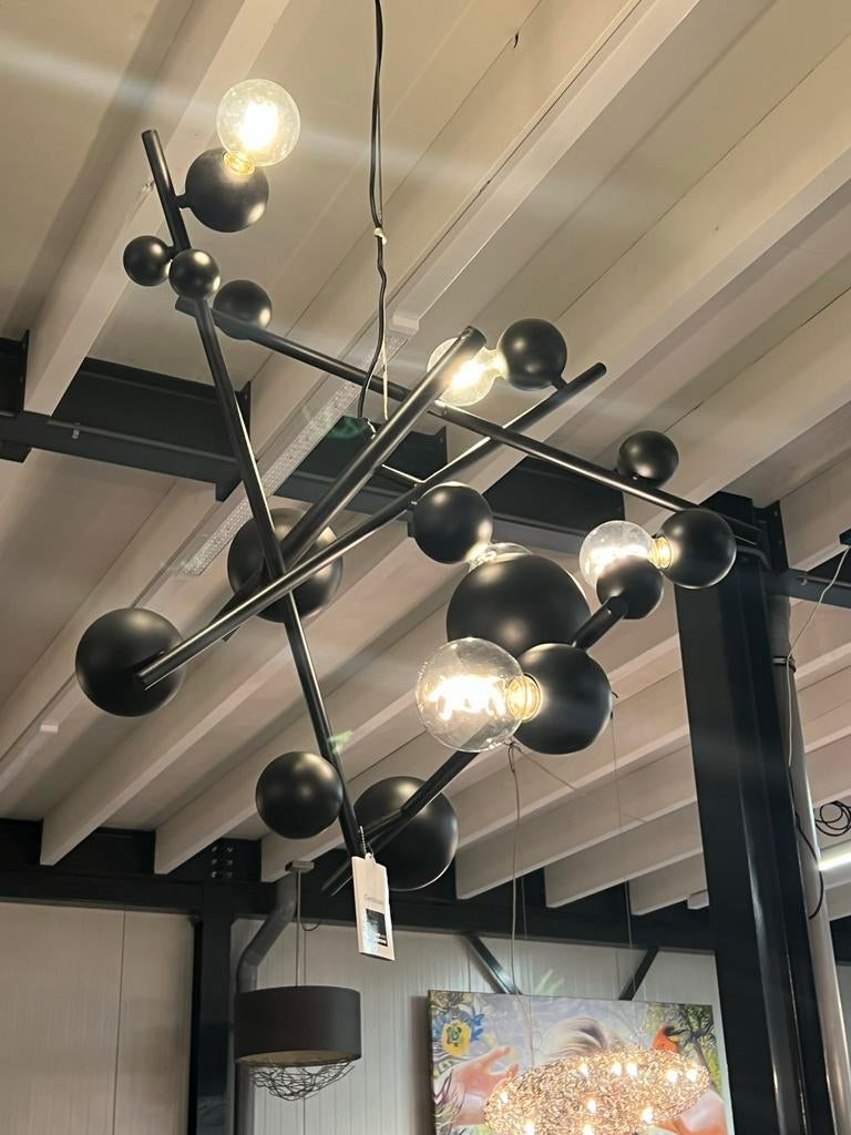 Nieuw Brand van Egmond Galaxy Kroonluchter zwart design Lamp
