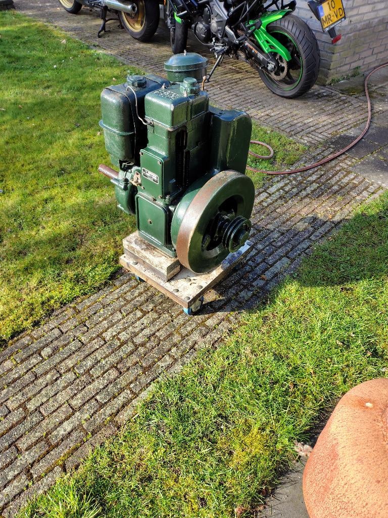 Lister 1 cilinder diesel, Ophalen, Gebruikt, Dieselmotor, 1400 tot 1800 rpm
