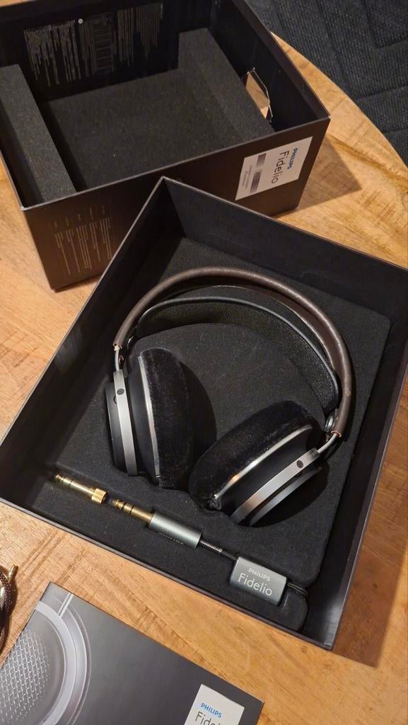 Philips Fidelio X1 Hoofdtelefoon - Zo goed als nieuw in doos, Ophalen of Verzenden, Zo goed als nieuw, Over oor (circumaural)