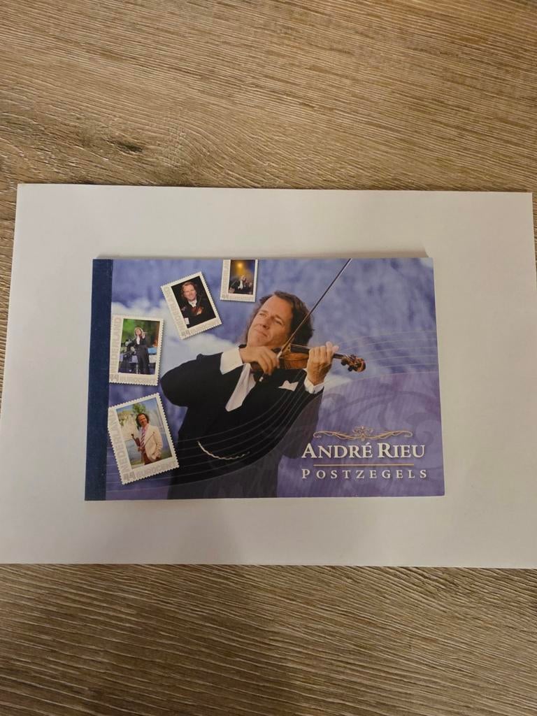 Prestige boekje André Rieu, Postzegels en Munten, Ophalen of Verzenden, Na 1940, Postfris