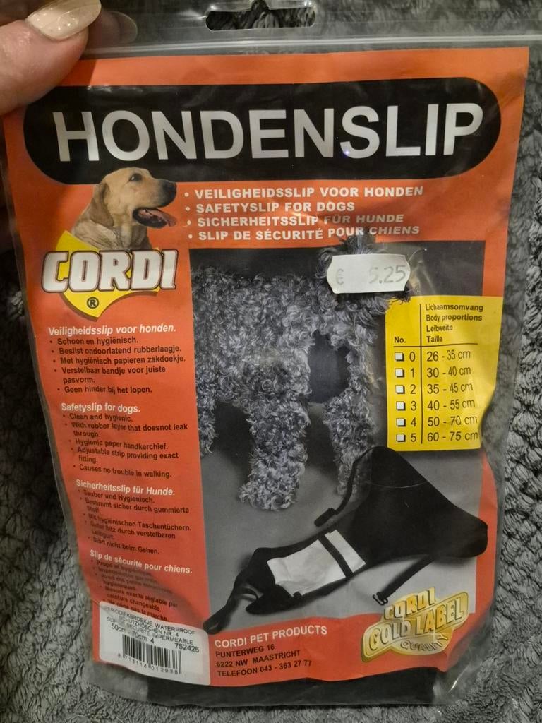 hondenslip, Ophalen, Nieuw