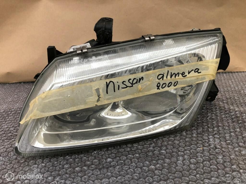 Koplamp links nissan almera Origineel, Gebruikt, Ophalen of Verzenden
