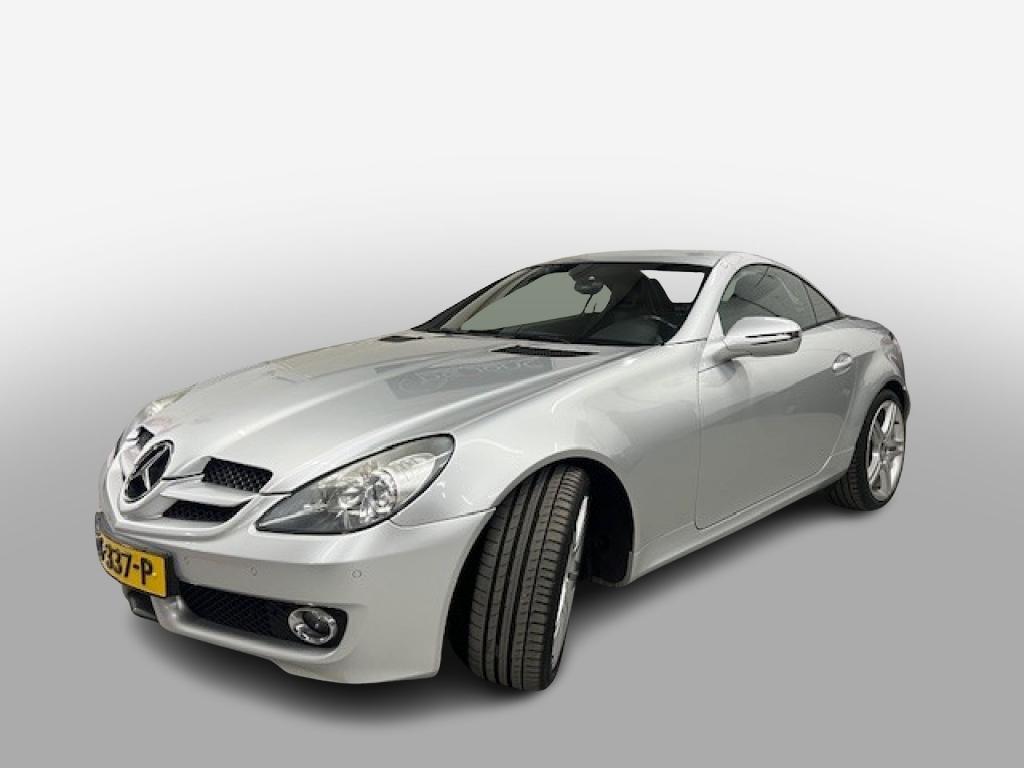 Mercedes-benz SLK-KLASSE SLK 200 K. PRESTIGE PLUS, LEER, PDC, Auto's, Automaat, Gebruikt, 4 cilinders, Cabriolet