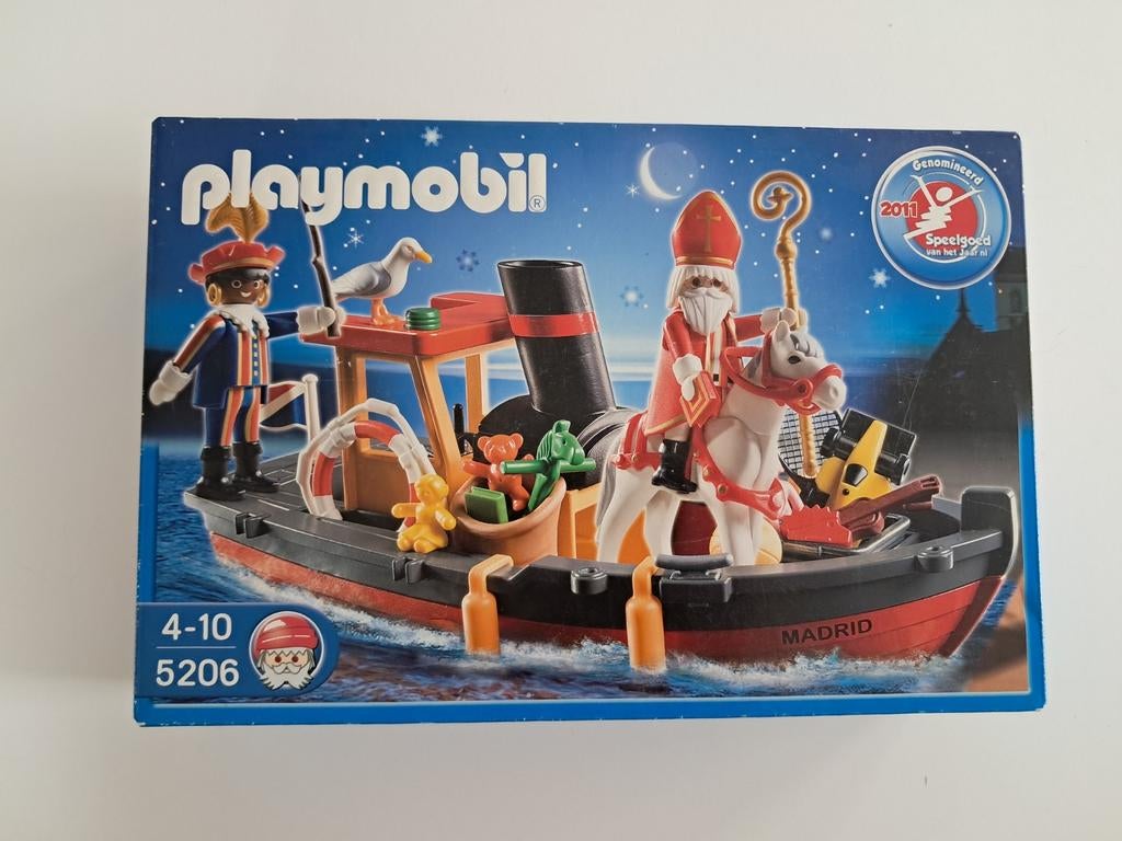 Playmobil Sinterklaas boot 5206, Kinderen en Baby's, Speelgoed | Playmobil, Ophalen of Verzenden