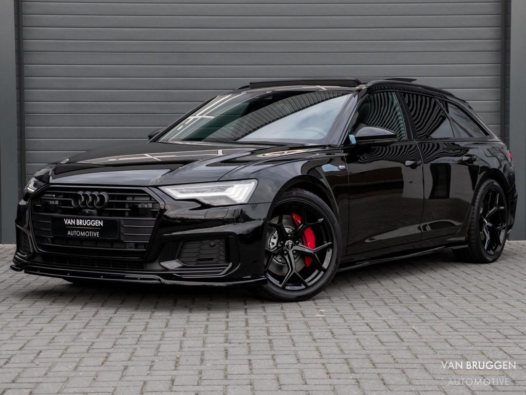 Audi A6 Avant 55 TFSI e quattro S-Line Pano RS-Stoelen 360 H, Automaat, Gebruikt, 4 cilinders, Zwart