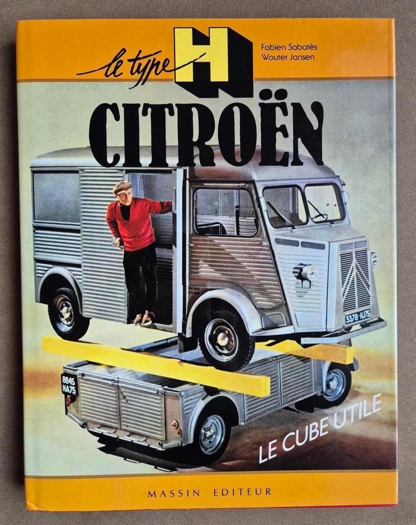 Citroën Type H / Le Cube Utile - Sabatès-Jansen / Massin '92, Fabien Sabatès, Wouter Jansen, Ophalen of Verzenden, Zo goed als nieuw