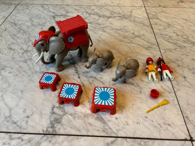 Playmobil circus olifanten 3519, Ophalen of Verzenden, Gebruikt