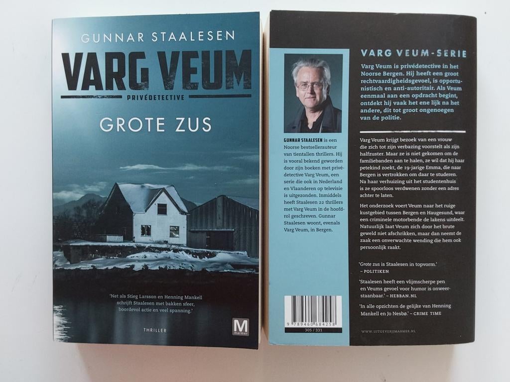 Gunnar Staalesen : Grote Zus, Boeken, Scandinavië, Ophalen of Verzenden, Zo goed als nieuw, Gunnar Staalesen