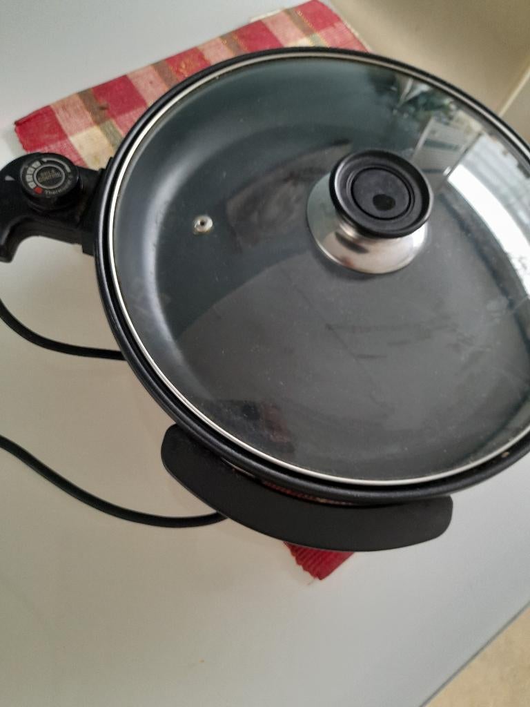 Tristan hapjespan electr., Ophalen of Verzenden, Gebruikt, Overige materialen, Overige typen