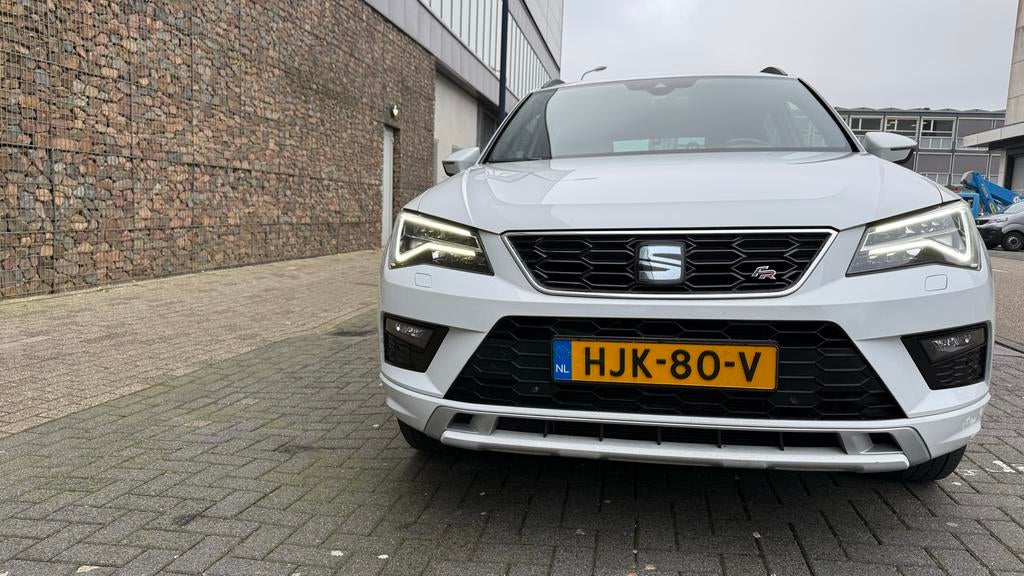 Seat Ateca 1.5 Tsi FR 150pk Dsg-7 2019 Wit, Auto's, Seat, 1498 cc, 4 cilinders, Ateca, Wit