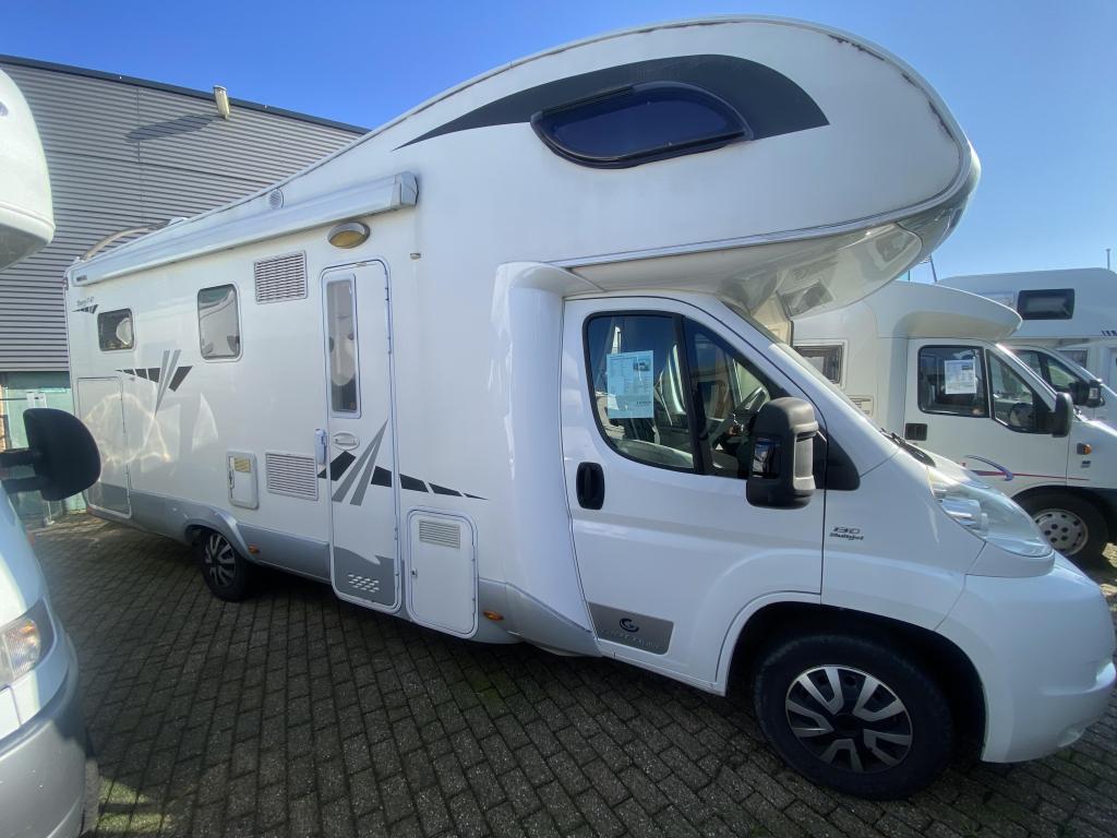 Giottiline Therry 47 T Enkelle bedden dak Airco, Caravans en Kamperen, Overige merken, Chemisch toilet, Startonderbreker, Fiat
