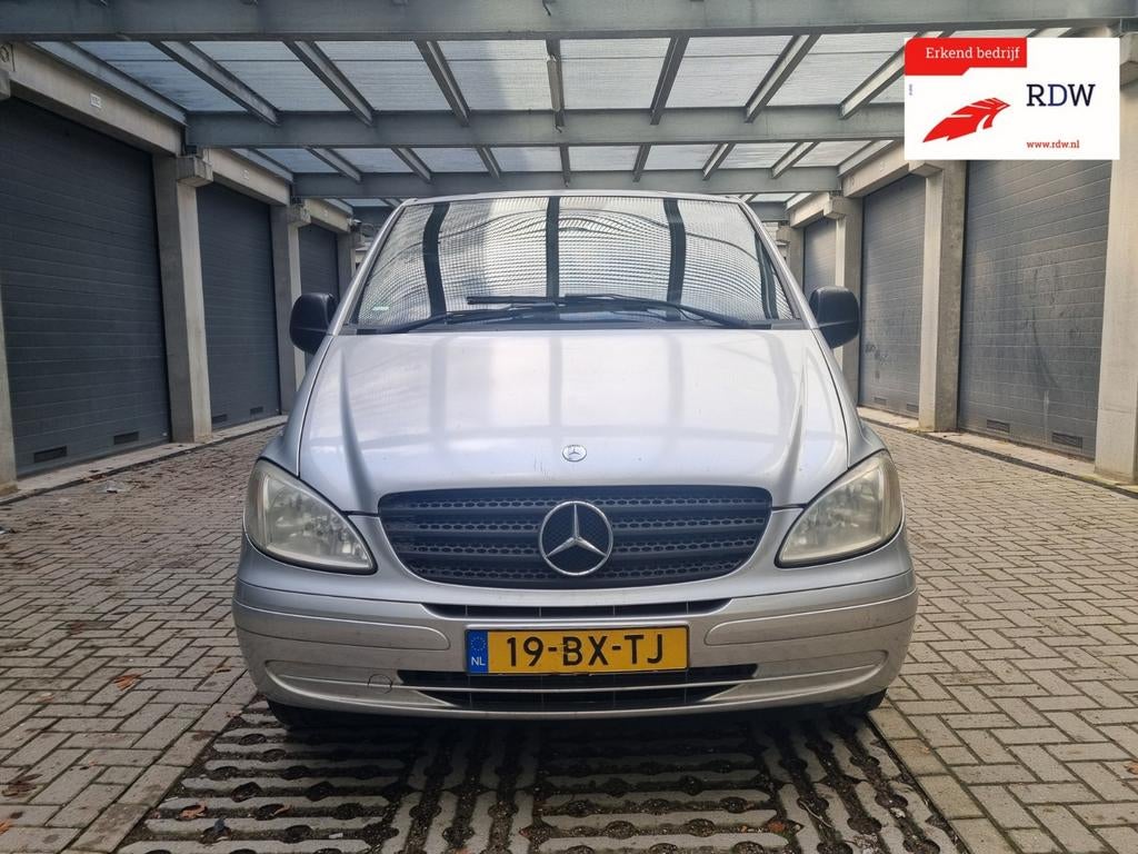 Mercedes-Benz Vito 2.1 115 CDI DC AUT 2006, dubbele cabine, Auto's, Bestelauto's, Automaat, 4 cilinders, 2000 kg, Bedrijf