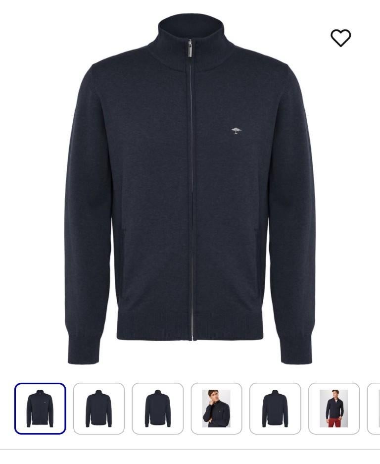 Blauw heren vest Fynch Hatton maat L, Maat 52/54 (L), Blauw, Nieuw, Ophalen of Verzenden