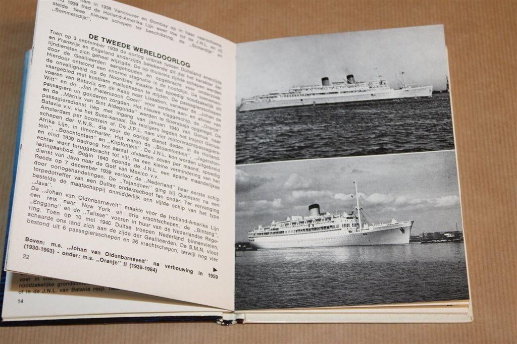 De Schepen van de 'Nederland' — 100 Jaar Scheepvaart 1970, Ophalen of Verzenden, Gelezen