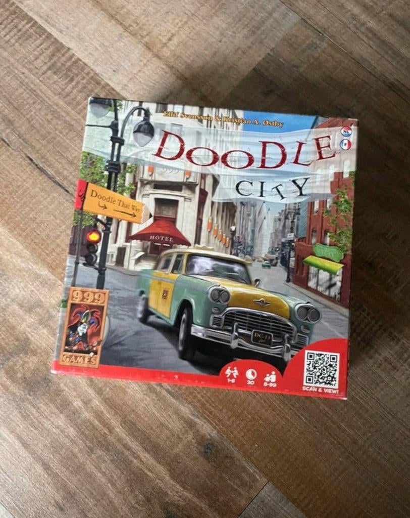 Doodle City - 999 games, Vijf spelers of meer, Ophalen of Verzenden, Zo goed als nieuw, 999 Games