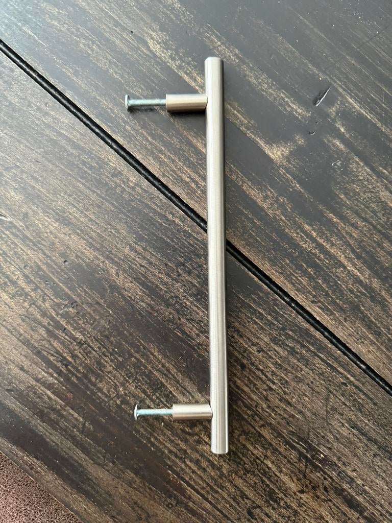 Deurgrepen keuken RVS staafgreep 20 stuks, Minder dan 50 cm, Gebruikt, Ophalen of Verzenden, Minder dan 100 cm