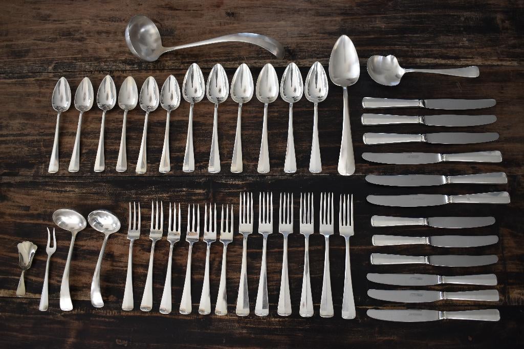 Gero 90 Zilvium 20 Haags Lof 6 persoons cassette compleet, Ophalen of Verzenden