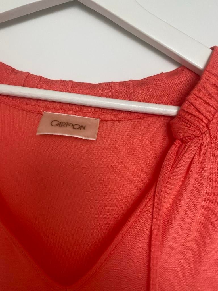 Cartoon  zomerjurk van betty Barclay, Maat 46/48 (XL) of groter, Oranje, Ophalen of Verzenden, Zo goed als nieuw