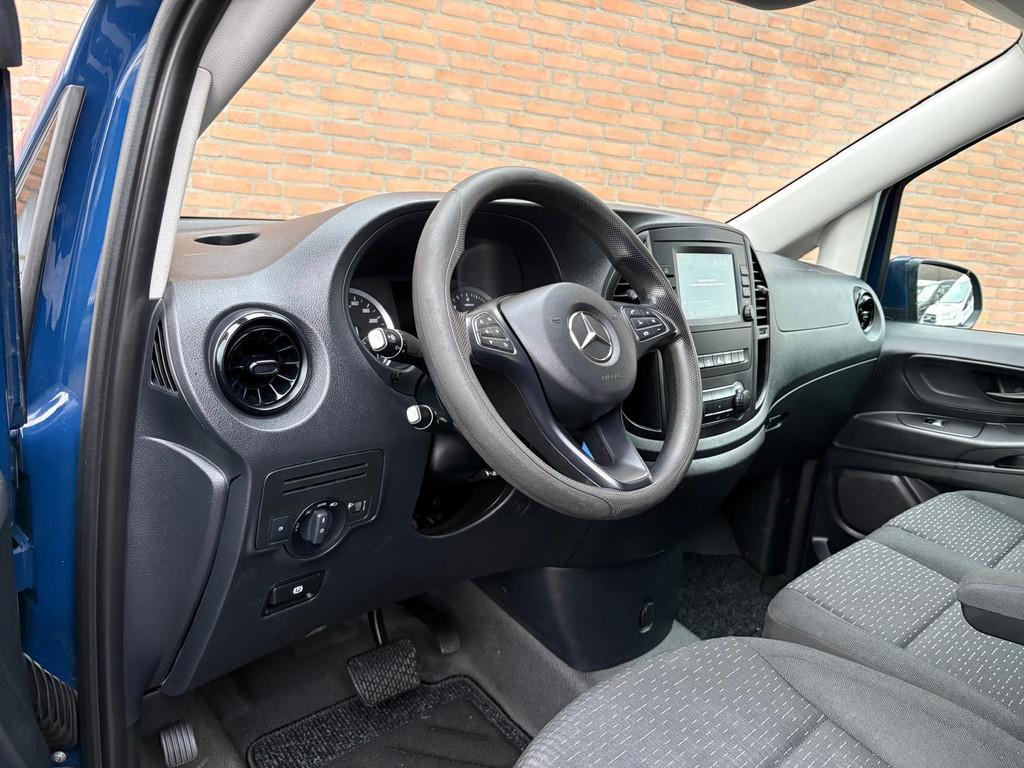 Mercedes-Benz Vito 114CDI 136PK 9G-Tronic / Carplay / Cruise, Auto's, Automaat, Huisgarantie, 4 cilinders, Blauw