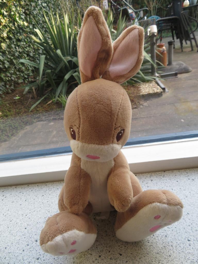 Konijn of haas van De Pyramide met grote voeten, Kinderen en Baby's, Speelgoed | Knuffels en Pluche, Zo goed als nieuw, Konijn