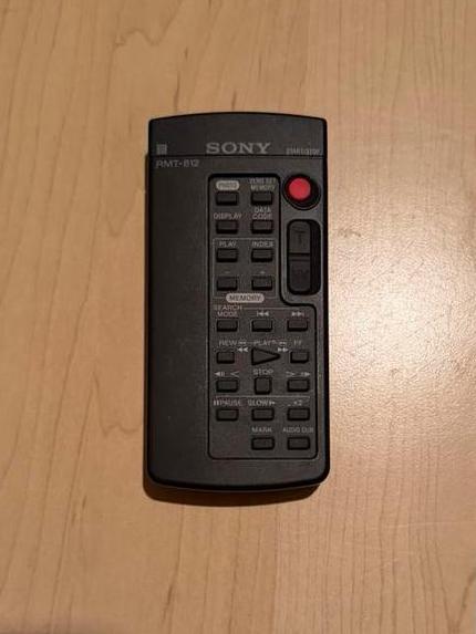 Sony rmt-812 camcorder afstandsbediening, Gebruikt, Overige typen, Overige soorten, Ophalen of Verzenden