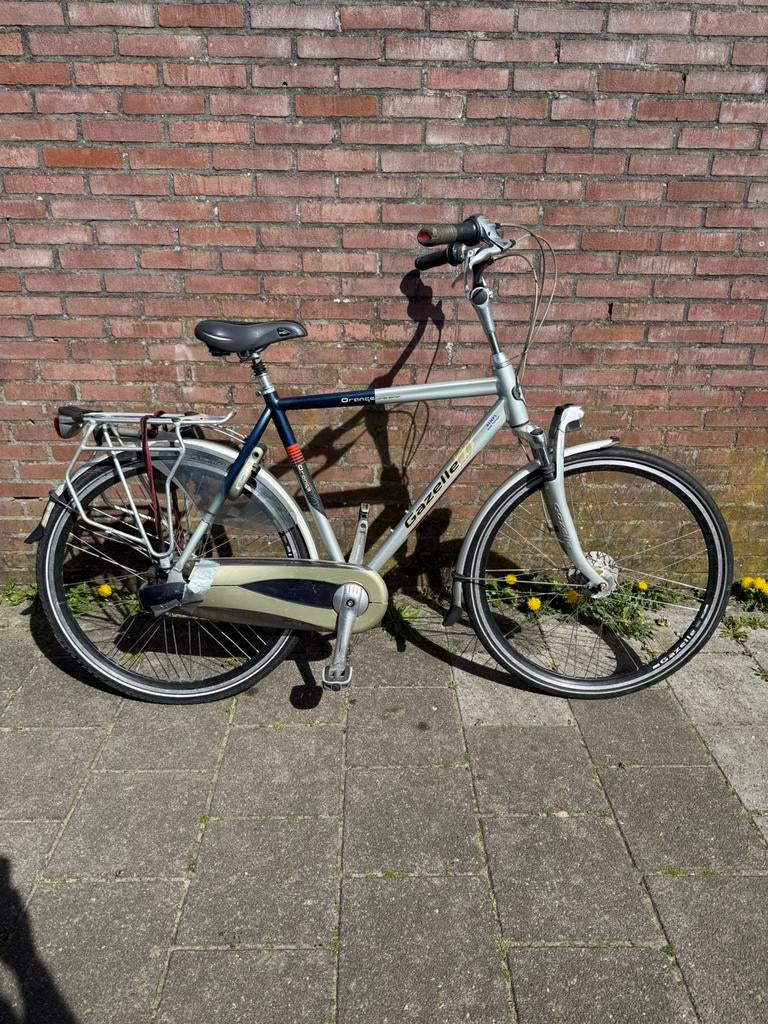 GAZELLE ORANGE LIMITED EDETION Heren H57, Fietsen en Brommers, Fietsen | Heren | Herenfietsen, Zo goed als nieuw, Gazelle, 57 tot 61 cm