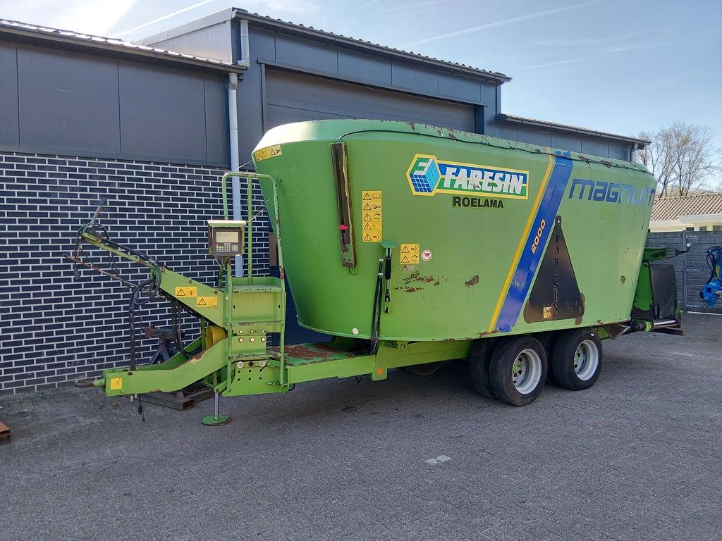 Faresin Magnum 2000 voermengwagen, Overige, Voertechniek