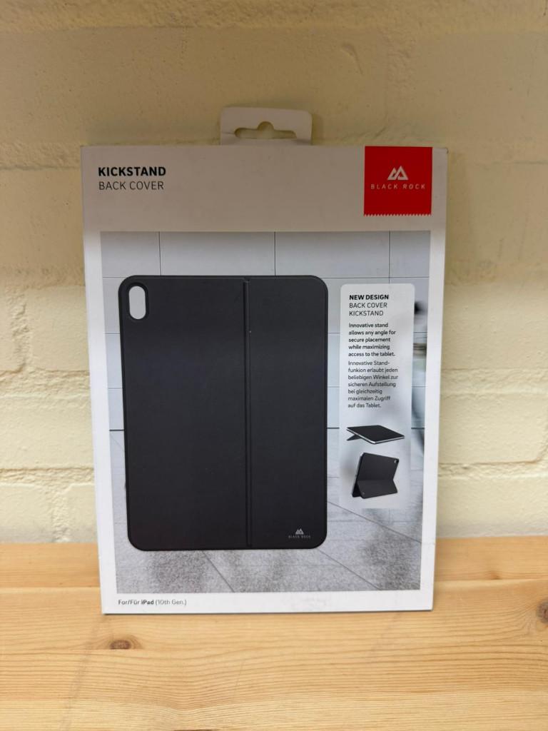 Apple iPad 10.9 hoes - Black Rock Kickstand Tablet Case, 10 inch, Black Rock, Nieuw, Bescherming voor- en achterkant