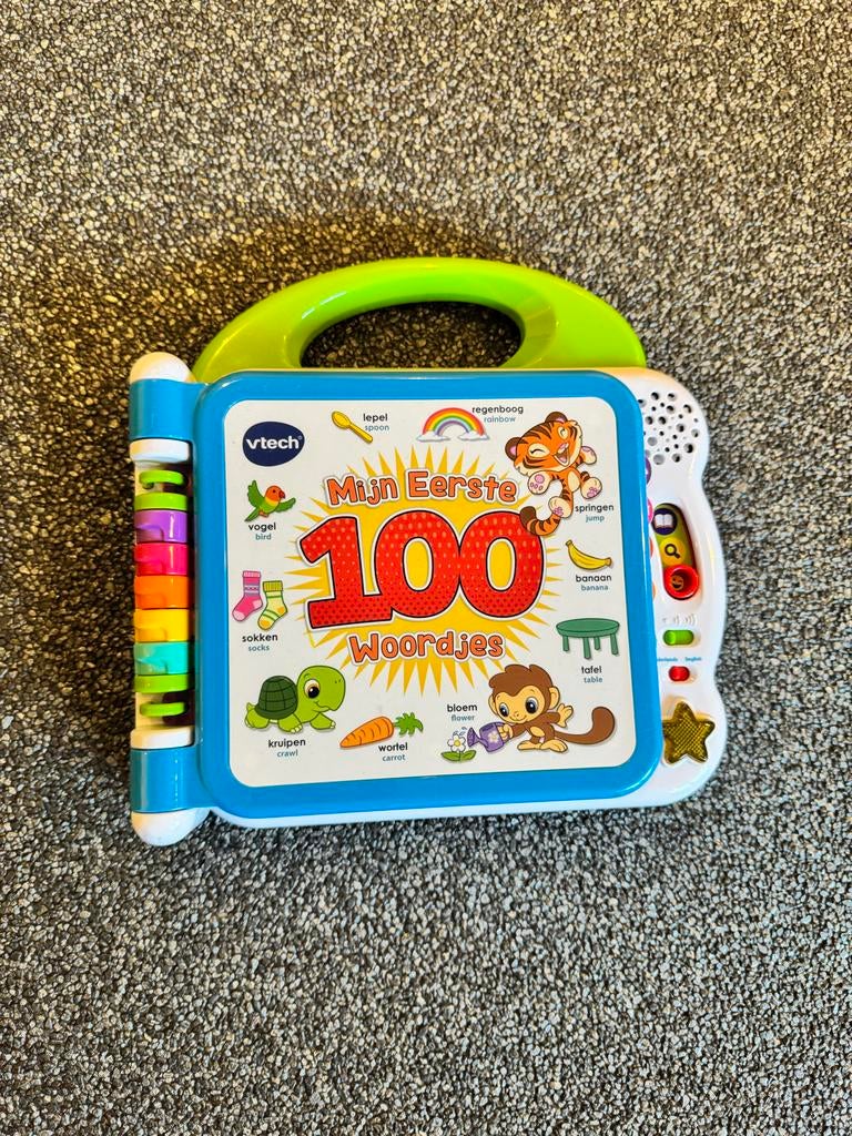 VTech Mijn eerste 100 woordjes, Kinderen en Baby's, Speelgoed | Educatief en Creatief, Ophalen of Verzenden, Gebruikt, Taal en Lezen