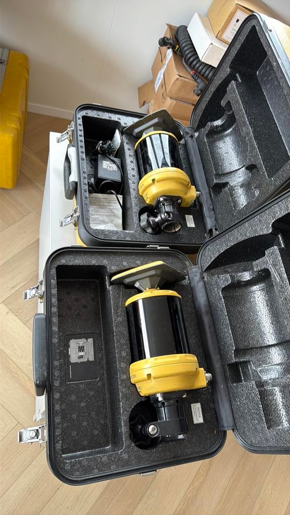Topcon GPS laser meetsysteem, Ophalen, Gebruikt
