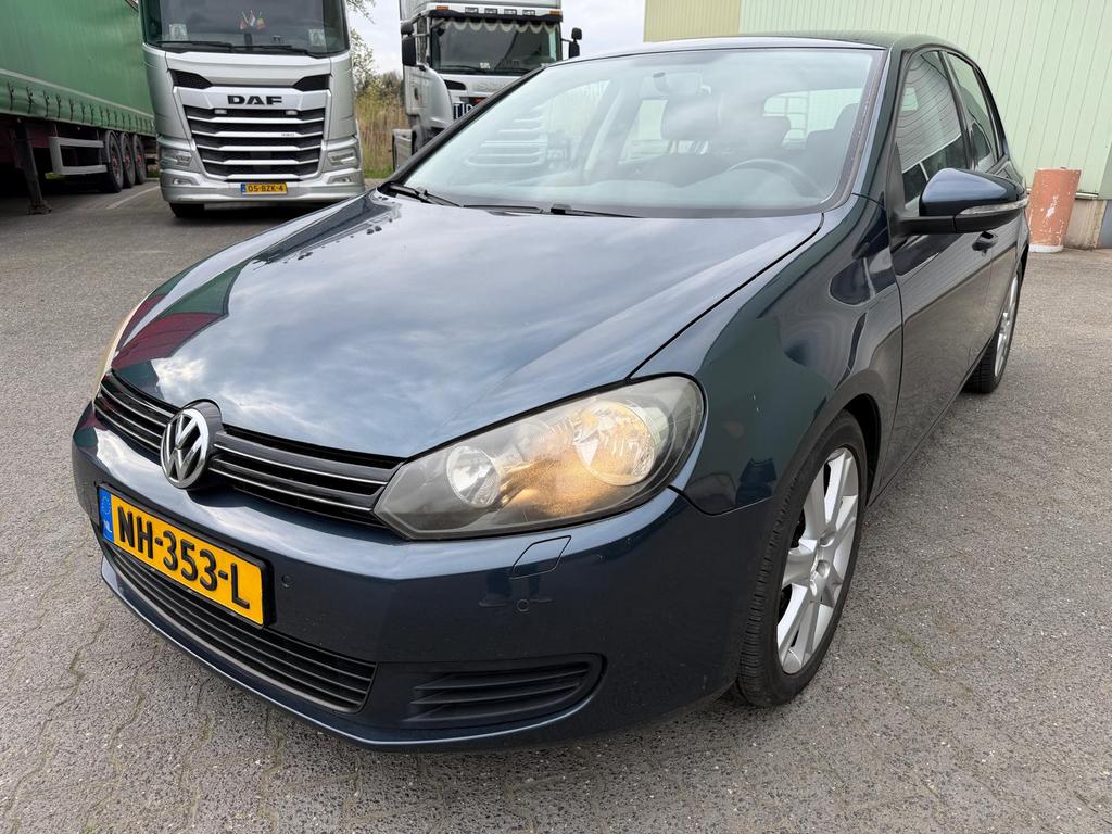 Volkswagen Golf 1.4 TSI 90KW 2010 Blauw Trekhaak, Stof, Euro 6, 4 cilinders, Blauw