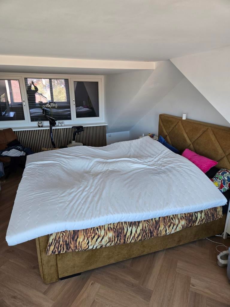Topper matras 200x220, Huis en Inrichting, Slaapkamer | Matrassen en Bedbodems, Ophalen, Gebruikt, Tweepersoons, Overige maten