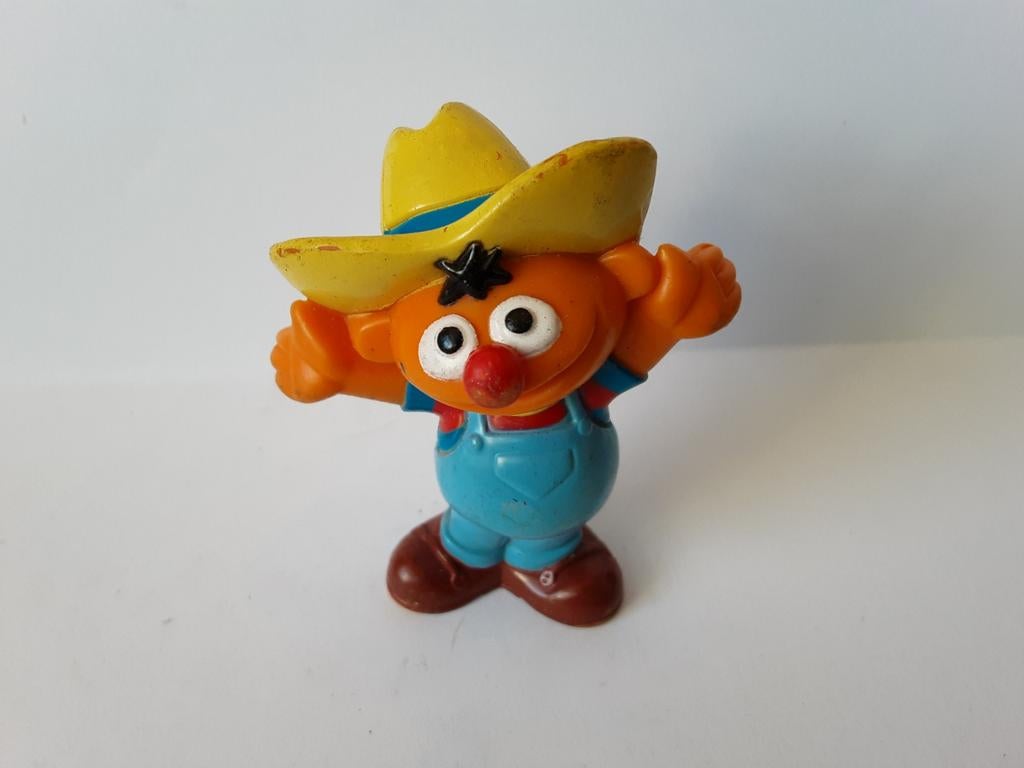 Sesamstraat vintage figuren poppetjes Ernie diversen, Ophalen of Verzenden