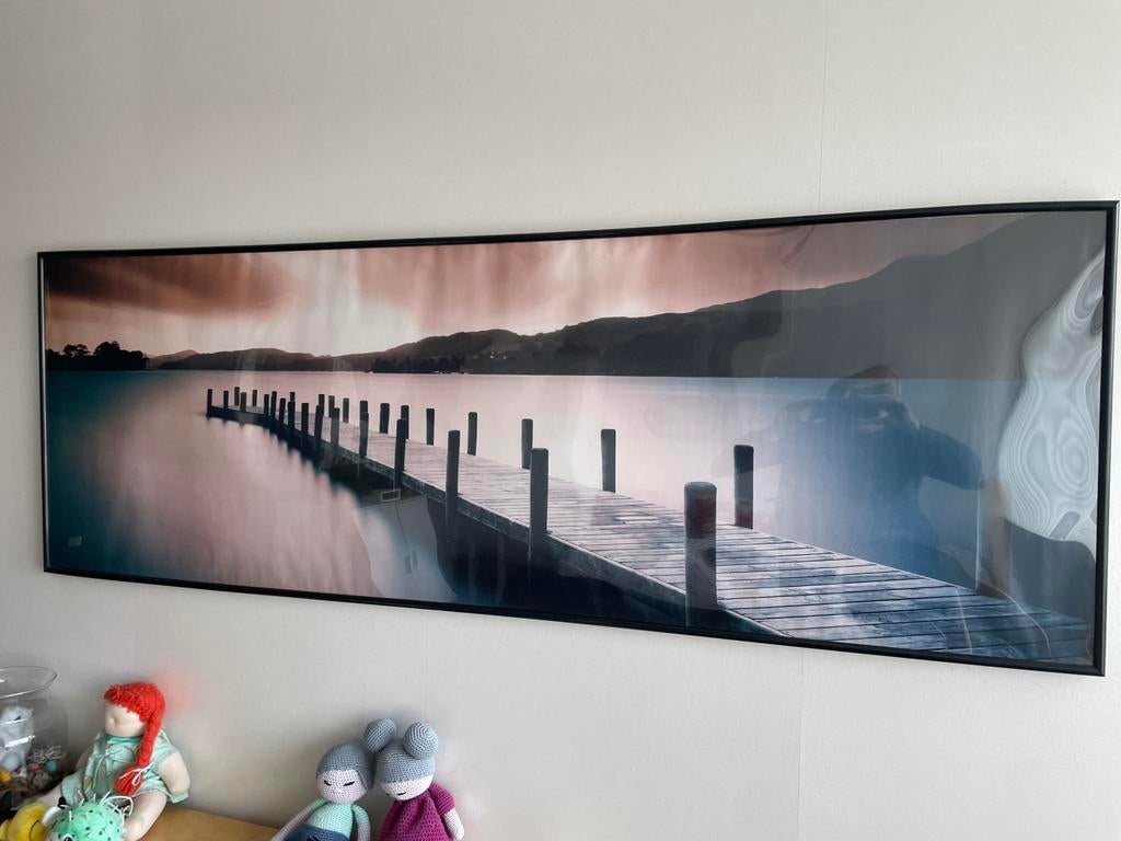 Poster landschap, Ophalen