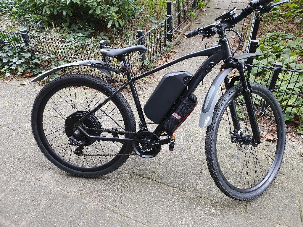 Elektrische mountainbike op maat/Electric Bike 1500W 48V, Fietsen en Brommers, Elektrische fietsen, Zo goed als nieuw, 59 cm of meer
